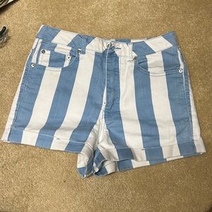 High waisted shorts